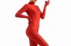 turtleneck lycra catsuit unitard suit zentai dancewear bodysuits unitards leotards