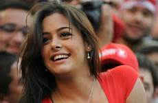 larissa riquelme fans female cup paraguay hot football hottest girls paraguayan teams countries fan body beautiful measurements sexiest worth fifa