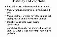bestiality sexual zoophilia paraphilias variants chapter ppt powerpoint presentation