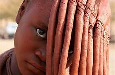 himba hair african tribal people red girl young beauty ochre braids tribe women namibia girls fashion africa song mud their
