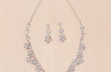 jewelry ladies alloy rhinestone gorgeous sets