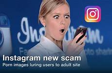 instagram users adult scam luring site