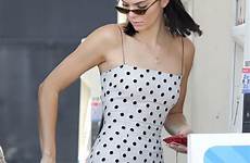 kendall jenner beverly dotted spotted leggy candids