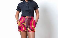 shorts kitenge designs ankara ladies african print short top styles lookbook women weekend tuko again rock fun some