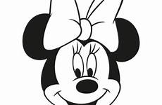 minnie mouse outline clipart clipartmag