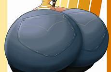 butt anime inflation ass deviantart huge april expansion body bigger big neil cartoon meme commission random