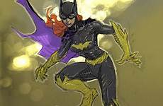 designs dcu panel batgirl sdcc outlaws hood following red
