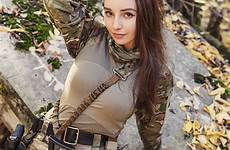 elena military girl soldier female army girls women instagram airsoft guns sexy hot tactical camo special rob bridges dangerous russia