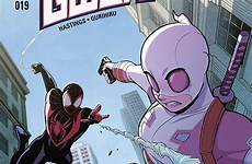 gwenpool unbelievable marvel comics comic gwen poole miles comixology morales saved wikia vol ign book
