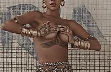 rihanna vogue brazil mariano shoot may vivanco riri tropical topless magazine amplified wow her photoshoot wearing fashion cover bares breasts