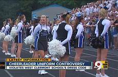 cheerleader uniform controversy