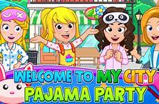 party pajama town games game screenshots city