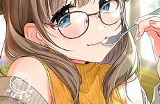 glasses anime konachan saba mizore waifu2x safebooru