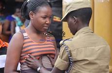 women uganda searching ugandan police stadium searched ladies security private parts entrance nairaland boobs harassment oct sports xual viral goes