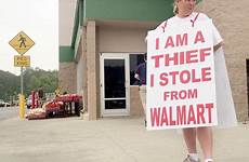signs thief wear judge orders people stole public shoplifters punishment am shoplifting walmart wal im someone fines making make