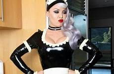 maid latex french dress outfit masuimi max uniform leather maids sexy girls kinky choose board besuchen outfits uniforms kleid