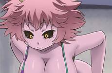mina ashido academia hero hentai xxx big mineta hair bikini pink luscious bra rule male female minoru cleavage busty rule34