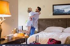 hotel couple room stock hugging young alamy