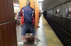 sex man subway act public oral mirror woman performs front street platform online station passengers shocked