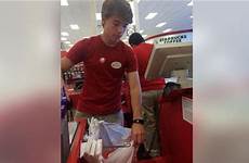 cashier hunky sensation viral