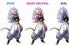 android 21 forms deviantart dragon ball dbf dbz majin form super fighterz character