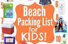 beach kids packing list vacation trip day family items must summer activities tips toddler pcb fun vacations choose board article