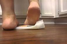 asmr barefoot stomping