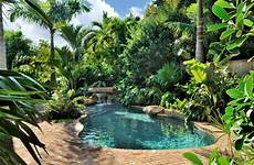 pool landscaping swimming tropical pools landscape around backyard lagoon hgtv small plants fountains water lush designs wows fountain stunning choose