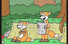 fox hunting cartoon funny cartoons comics cartoonstock hunt hunter hunters animals