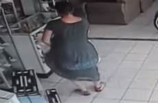 caught television stealing disappear brazen thief
