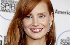 actresses hair red haired chastain jessica celebrity top redheads girl her actress redhead ginger headed natural actor hollywood perfect long