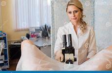 gynecologist chair examining professional female her gynecological patient gynaecology analyzing