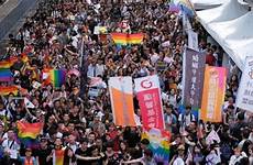 same marriage sex taiwan first legalize asia became china becomes asian country approve taipei daily supporters celebrate after place caller