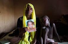 boko chibok haram abducted hostages raped schoolgirls kidnapping kidnappings missing falter ties battered lives bukar son kidnapped sits secte quatre