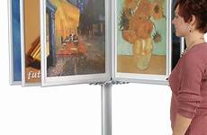 poster panel multi display posters displays stand stands racks sign holders frames floor