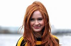 karen gillan pond amy fanpop red hair color redhead who doctor makeup amelia actress hot