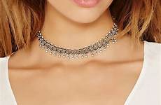 choker necklace chain pendant statement jewelry vintage alloy chunky fashion necklaces aliexpress