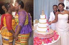 wedding lesbian african lesbians ghanaian traditional women africa cloth sex ghana uproar homosexuality cause ghanaians authority legalize akufo addo has