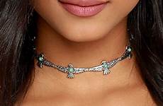 chokers women choker metal necklace necklaces fashion dove neck vintage chunky bohemian peace chocker female