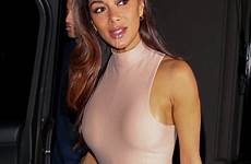 nicole scherzinger sexy jumpsuit west nude hollywood sleeveless wears dinner gotceleb thefappening aznude leaked thefappening2015