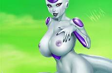 frieza big tits boobs hentai female dragon ball nude wicka alien commission imagine else anyone did pussy rule xxx breasts