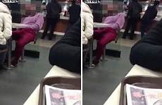 masturbating herself watched mcdonald disgrace