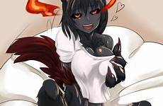 monster girl encyclopedia hellhound anime furry tumblr rape girls musume