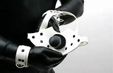 pear muzzle lockable uni gag inflatable rubber option buckles locks without bizarre lifestyle