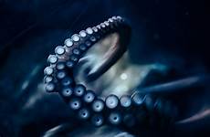 octopus wallpaper wallpapers tentacles desktop tentacle theme 4k background blue photography high suckers animal themepack 1600 ringed preview size click