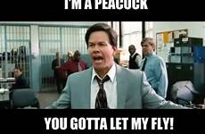 peacock fly let gotta mark wahlberg funny meme other guys memes brad quickmeme fail feathers finally showing his captain