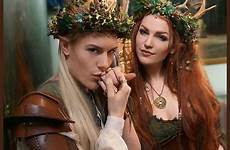 elven elves woodland elfo disfraz larp fauno disfraces tathariel elfos fey elfa celtic medieval marita bosque samhain rebloggy immortals groteleur