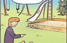 playground equipments cartoon equipment cartoons funny comics children playgrounds cartoonstock jim jungle dislike low