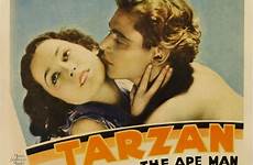 tarzan ape man 1932 movie poster weissmuller johnny movies family action friendly sullivan maureen masterprint