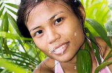 foliage filipina woman amidst